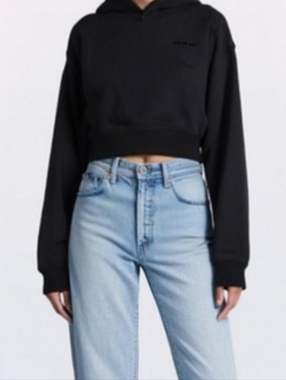 Rawgear "Essentials" Cropped Fleece Lined Hoodie